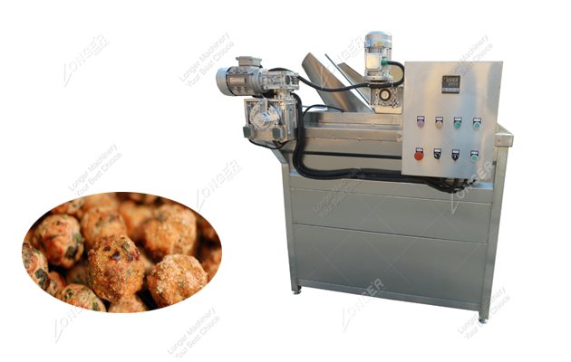 Automatic Meatball Fryer Machine