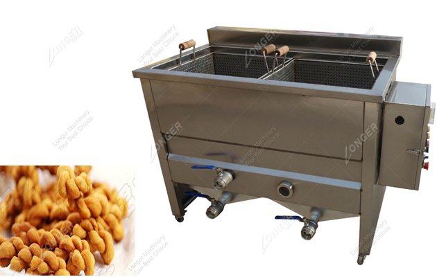 Fried Dough Twist Frying Machine