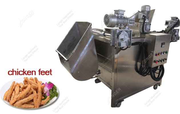 Automatic Chicken Feet Frying