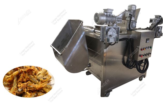 Automatic Fish Frying Machine