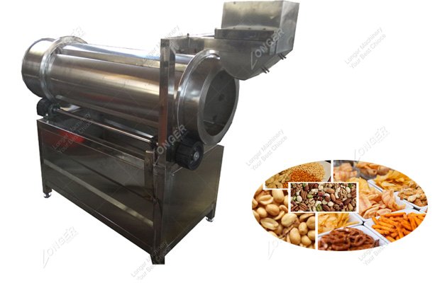 Continuous  Snacks Seasoning Machine