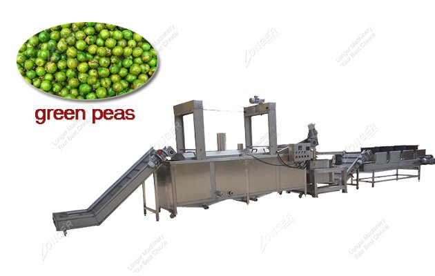 Green Peas Frying Machine