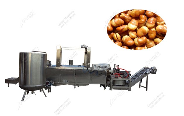 Broad Beans Frying Machine