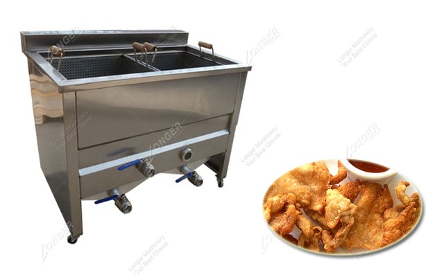 Chicken Skins Frying Machine