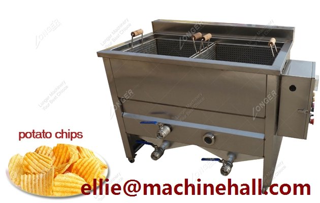 Potato Chips Frying Machine