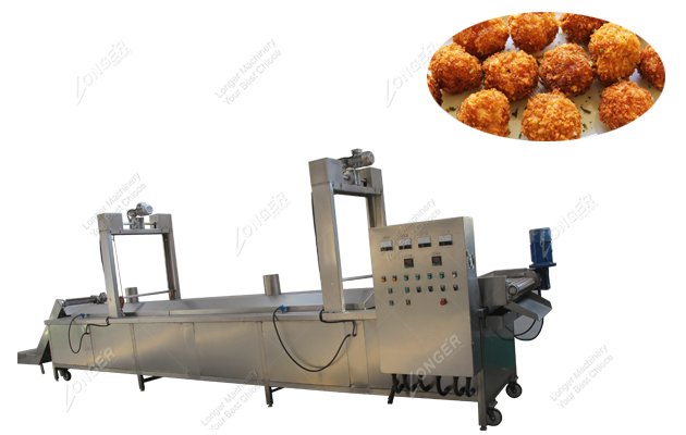 Electric Catfish Nuggets Frying Machine