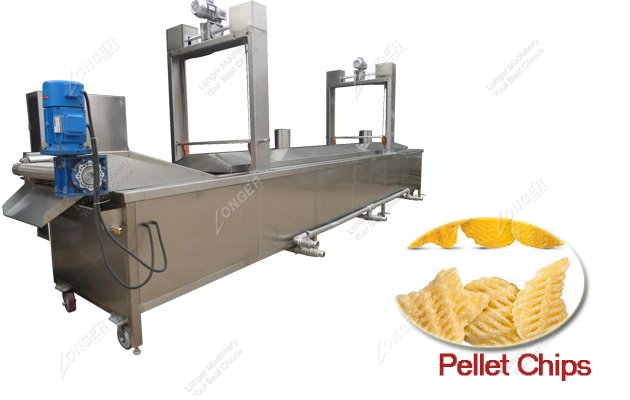 Pellet Chips Frying Line