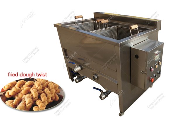 Fried Dough Twist Frying Machine