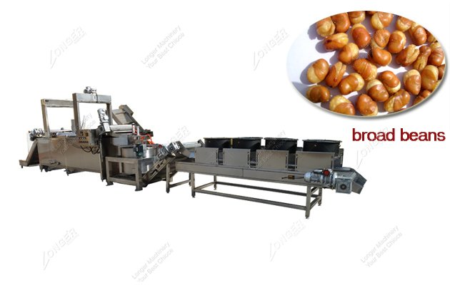 Automatic Broad Beans Frying Machine