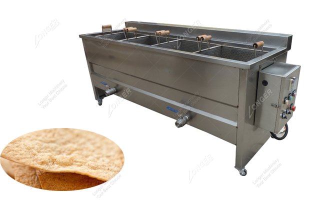 Factory Price Commercial Tortilla Chip Fryer Machine Making Equipment