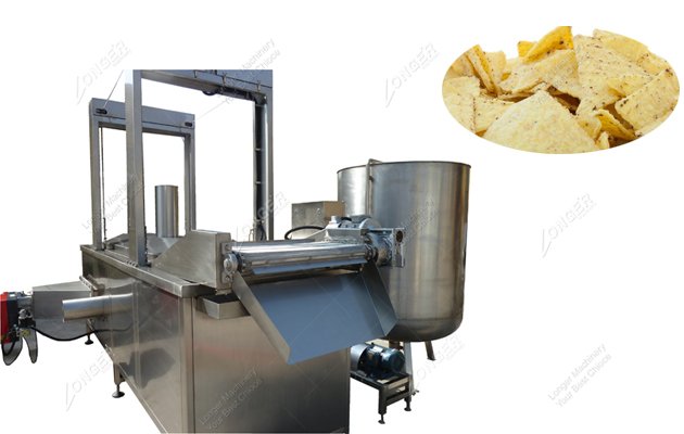 Commercial Corn Chips Frying Machine