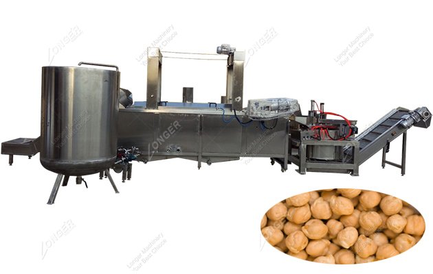 Automatic Chickpea Frying Machine