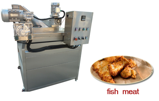 Fish Meat Frying Machine