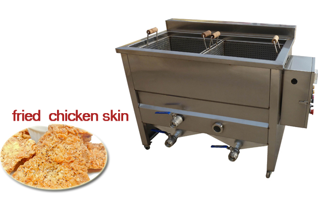 Chicken Skins Frying Machine