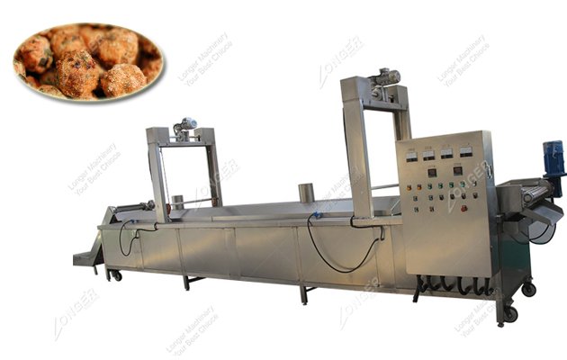 Electric Catfish Nuggets Frying Machine