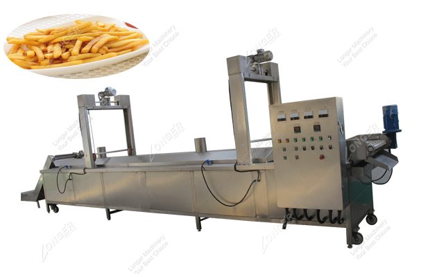 French Fries Frying Machine - Stainless Steel Finger Chips Fryer